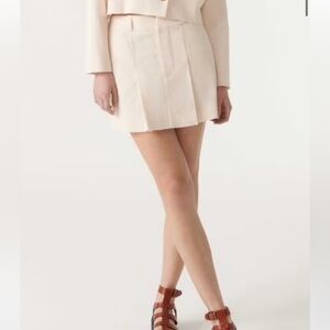 Ba&sh Cream Women's Skort